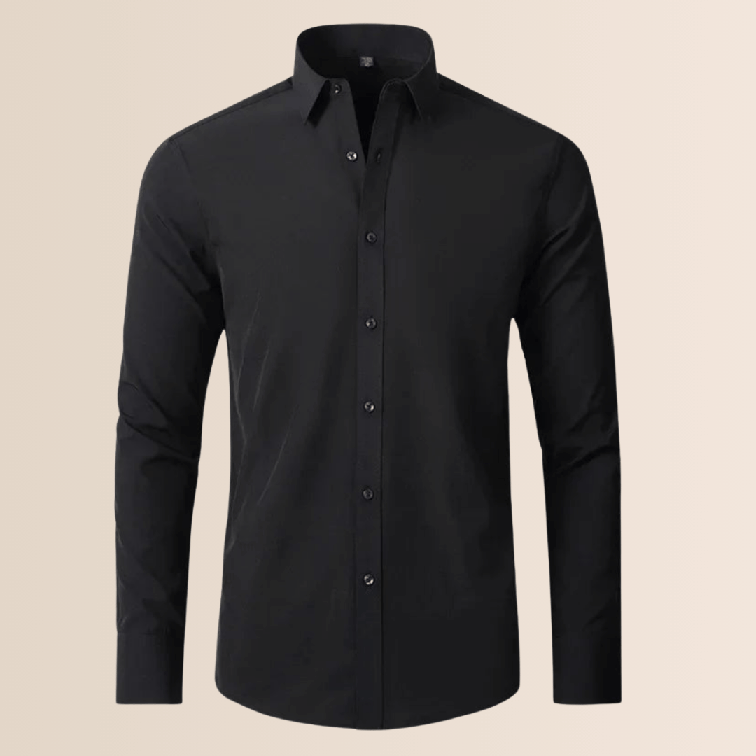 Camisa de vestir elástica para hombre