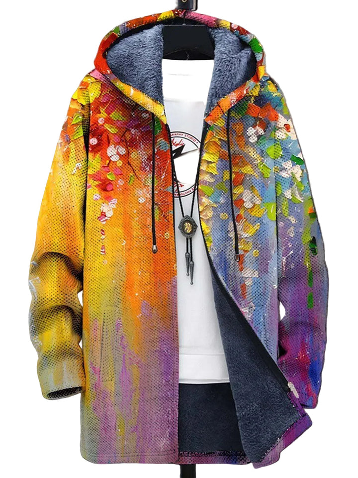 Chaleco Color Bloque Retro para Hombres