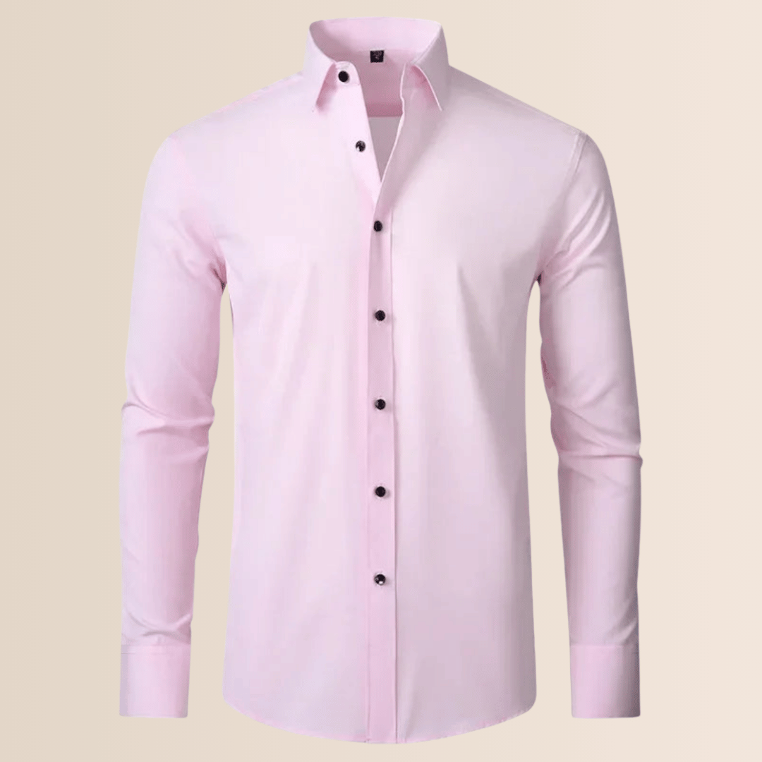 Camisa de vestir elástica para hombre