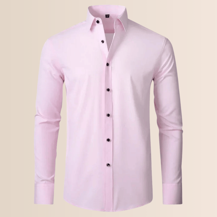 Camisa de vestir elástica para hombre