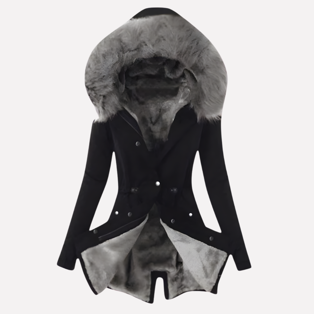 Abrigo de Invierno para Mujeres con Capucha