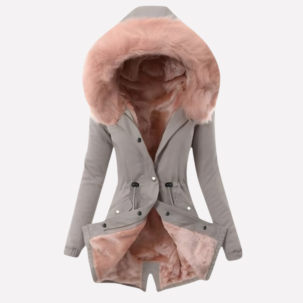 Abrigo de Invierno para Mujeres con Capucha