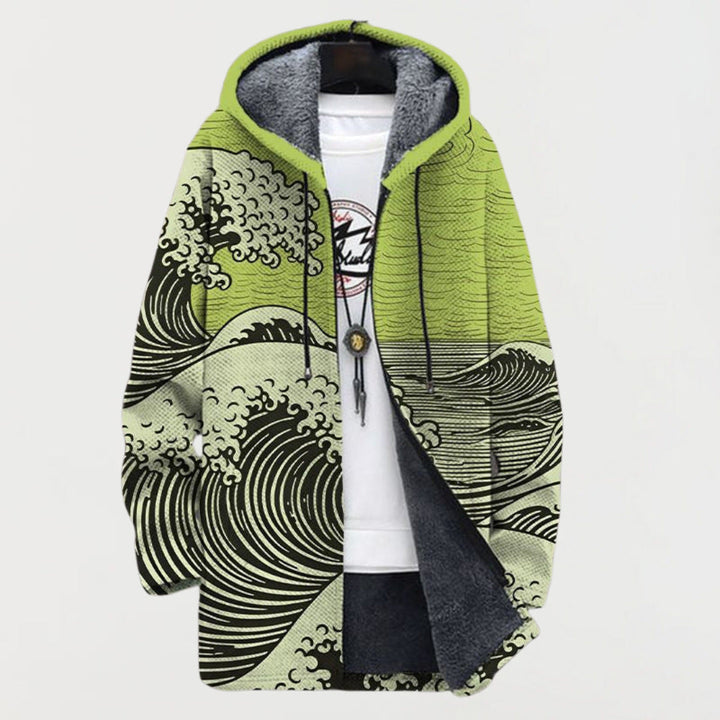 Chaleco Color Bloque Retro para Hombres