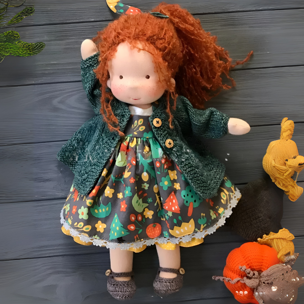 Muñeca Abrazable Waldorf Hecha a Mano