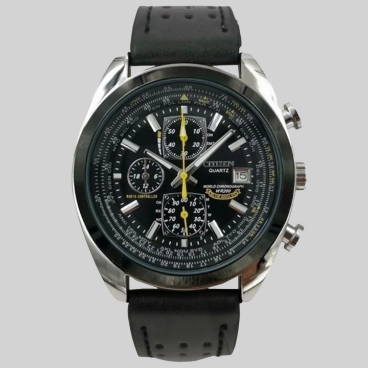 Reloj de Cuarzo para Hombres – Estilo Sutil con Diseño Resistente al Agua