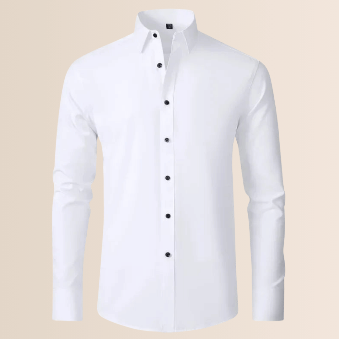 Camisa de vestir elástica para hombre