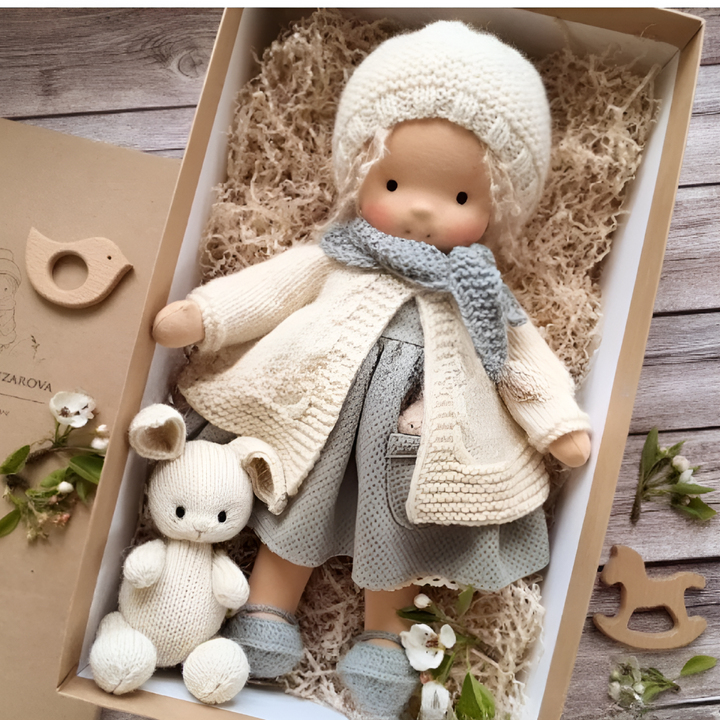 Muñeca Abrazable Waldorf Hecha a Mano