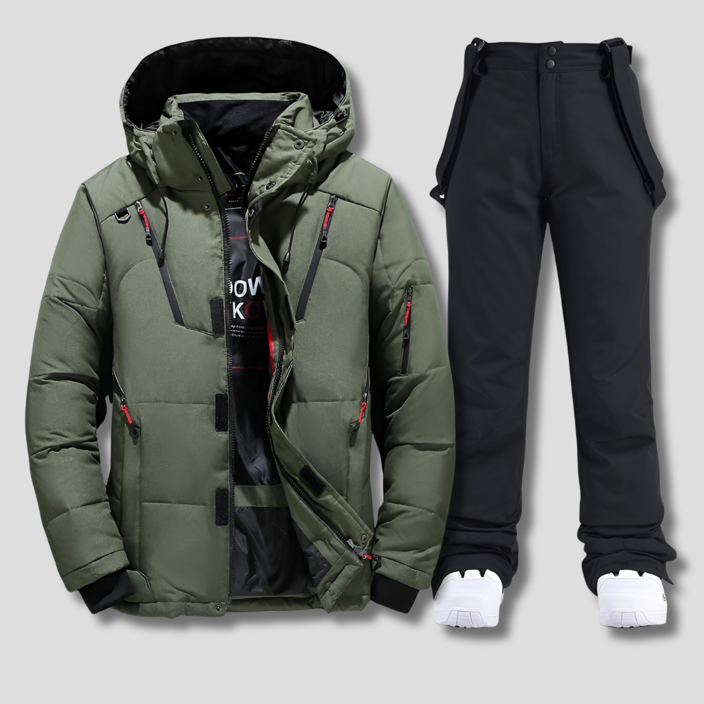 Traje de Esquí para Hombres – Resistente al Clima