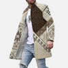 Abrigo con estampado urbano – Chaqueta casual y ajustable para hombre