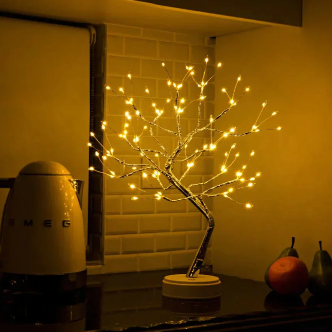 Lámpara Ambiental en Forma de Árbol