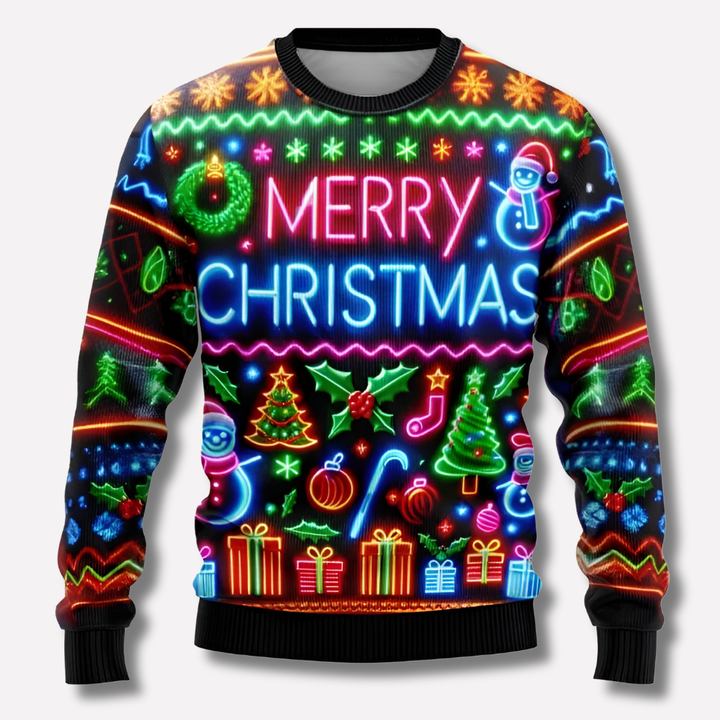 Suéter Navideño Neon Unisex