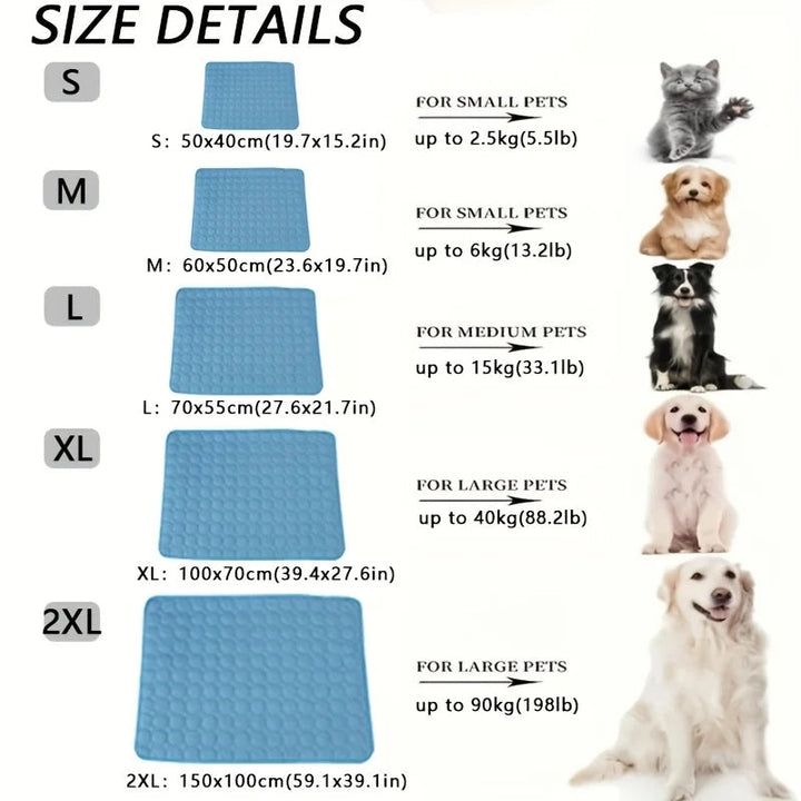 Alfombrilla de Enfriamiento para Perros y Gatos