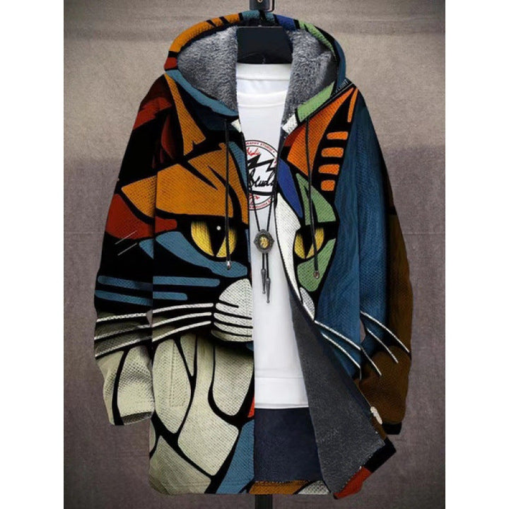 Milan – Chaleco retro con bloques de color para hombre
