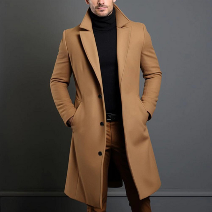 Abrigo de lana para hombres – Estilo atemporal para días fríos