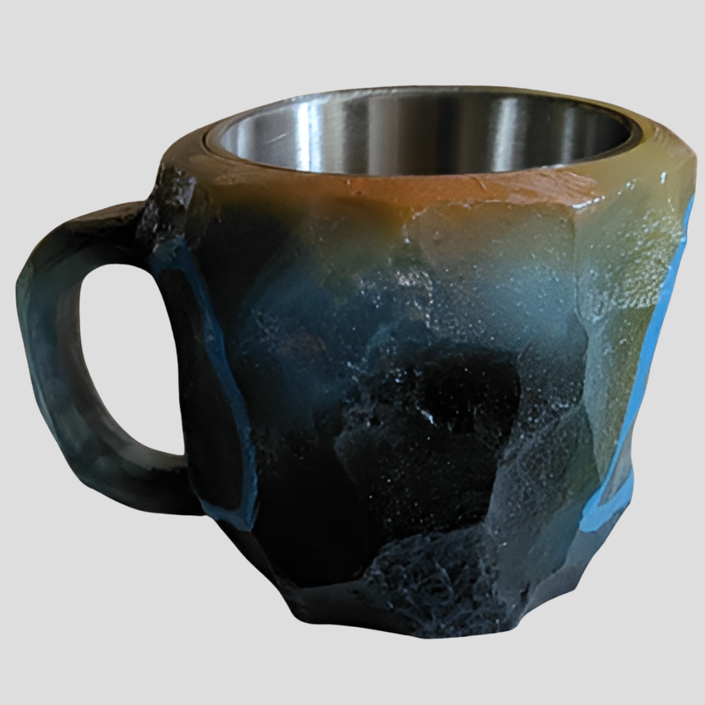 Tazas de Café de Cristal Mineral