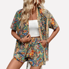 Camisa y Shorts de Kimono para Mujer