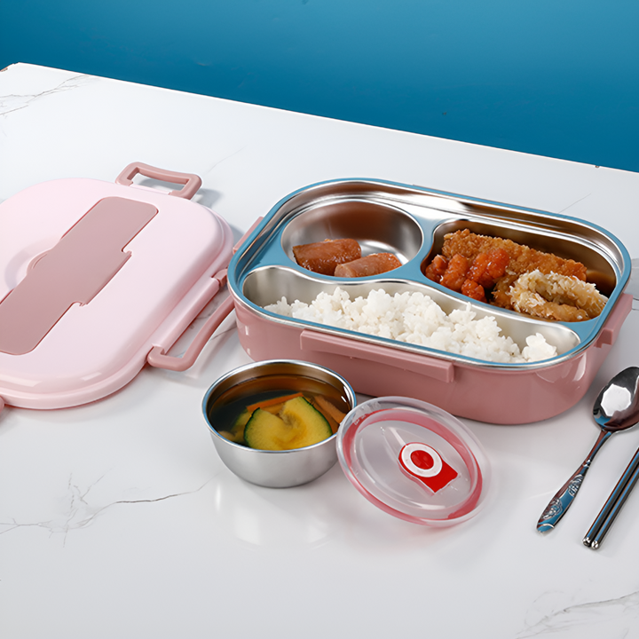 Caja de almuerzo térmica de acero inoxidable