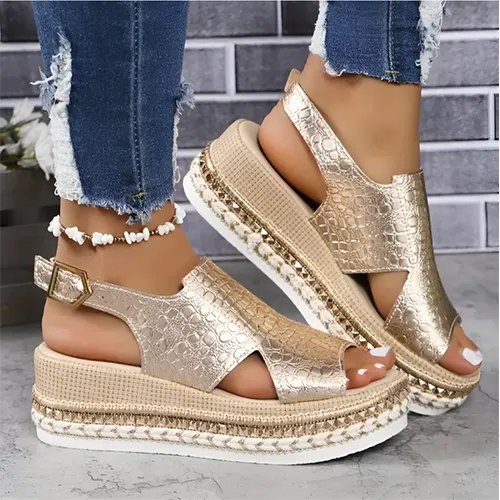 Aria – Sandalias de Plataforma Estilosas para Mujeres | Verano