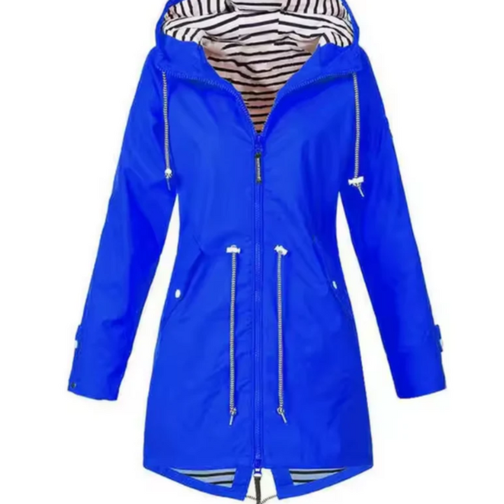 Chaqueta Impermeable con Capucha para Mujeres