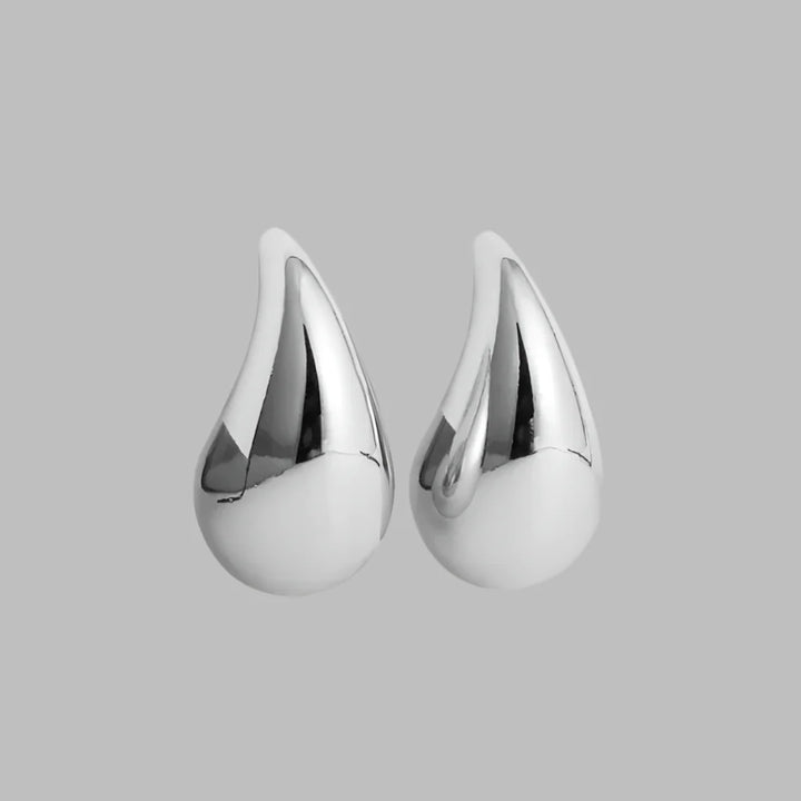 Pendientes de gota de cristal Clomoe para mujeres