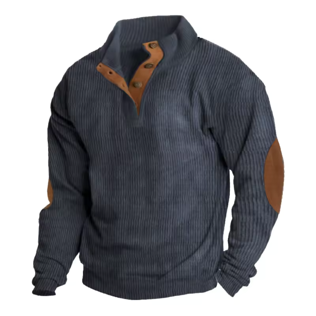 Jersey de pana para hombre, elegante y cómodo