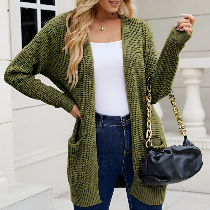 Cardigan de Manga Larga para Mujeres