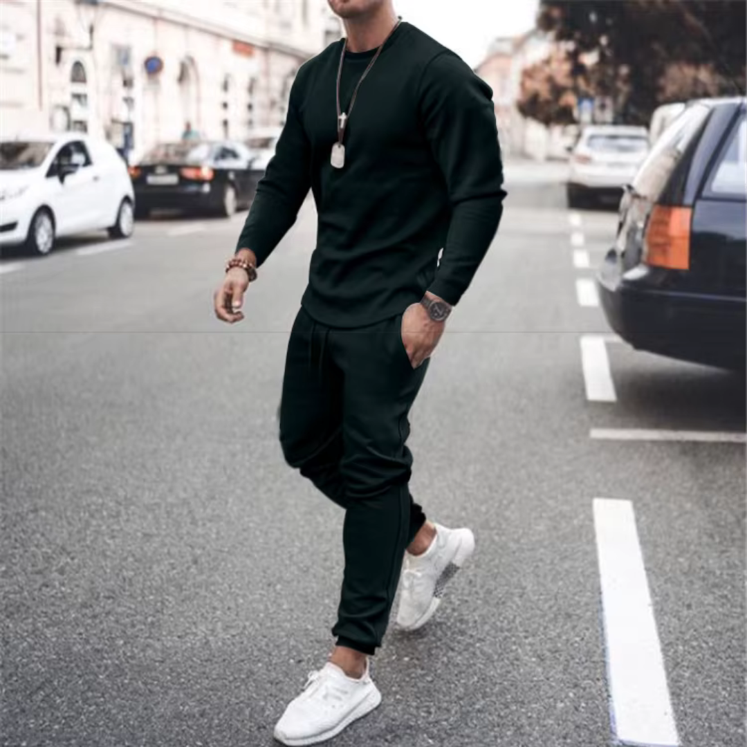 Conjunto informal de dos piezas para hombre