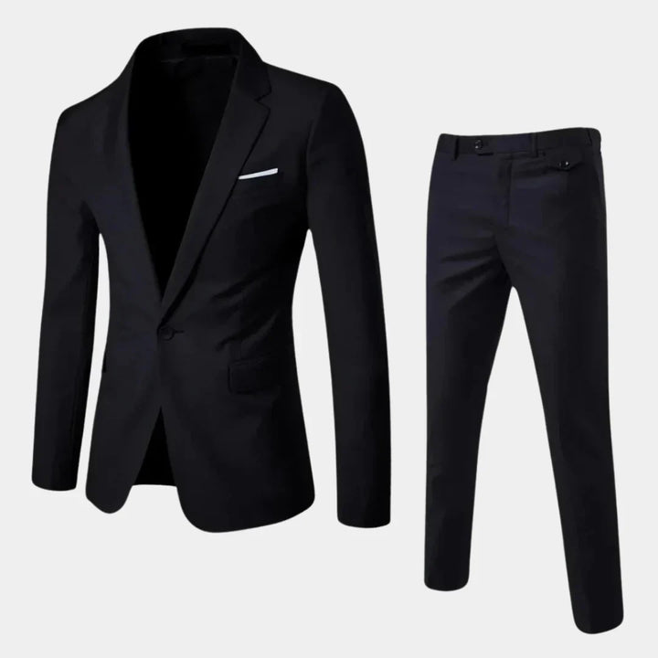 Traje Elegante de Hombre con Blazer y Pantalones