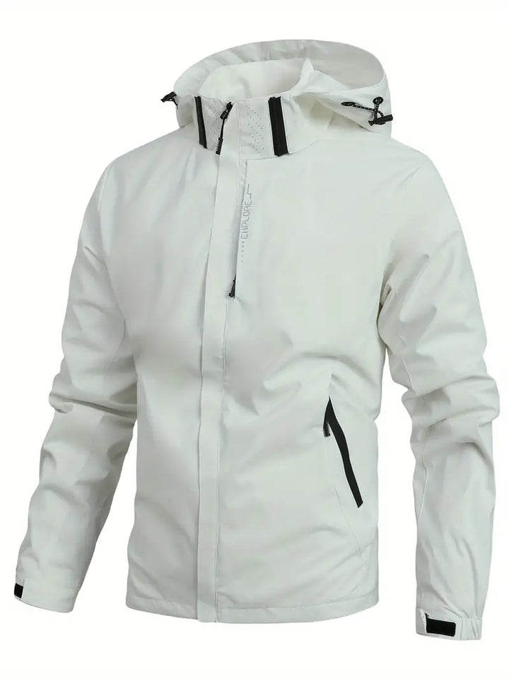 Chaqueta Ligera Resistente al Agua para Hombres