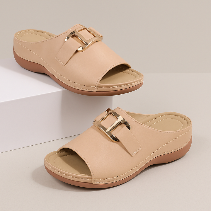 Zapatillas de verano con cuña para mujer