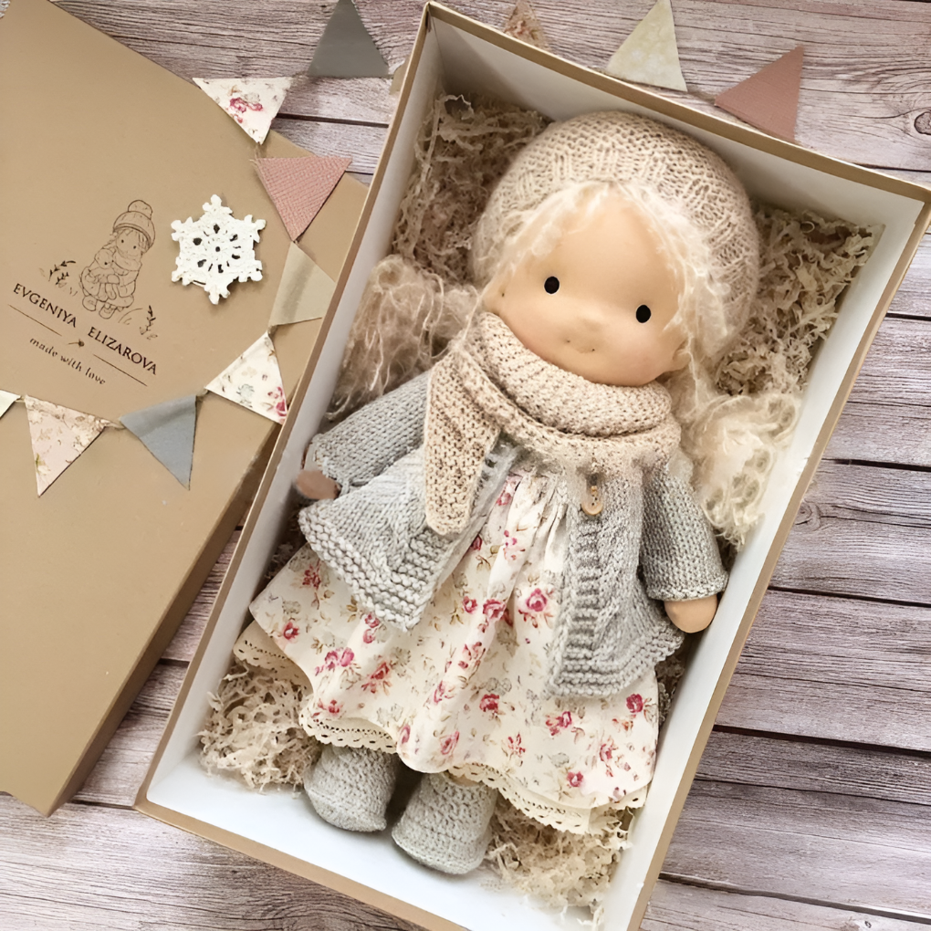 Muñeca Abrazable Waldorf Hecha a Mano