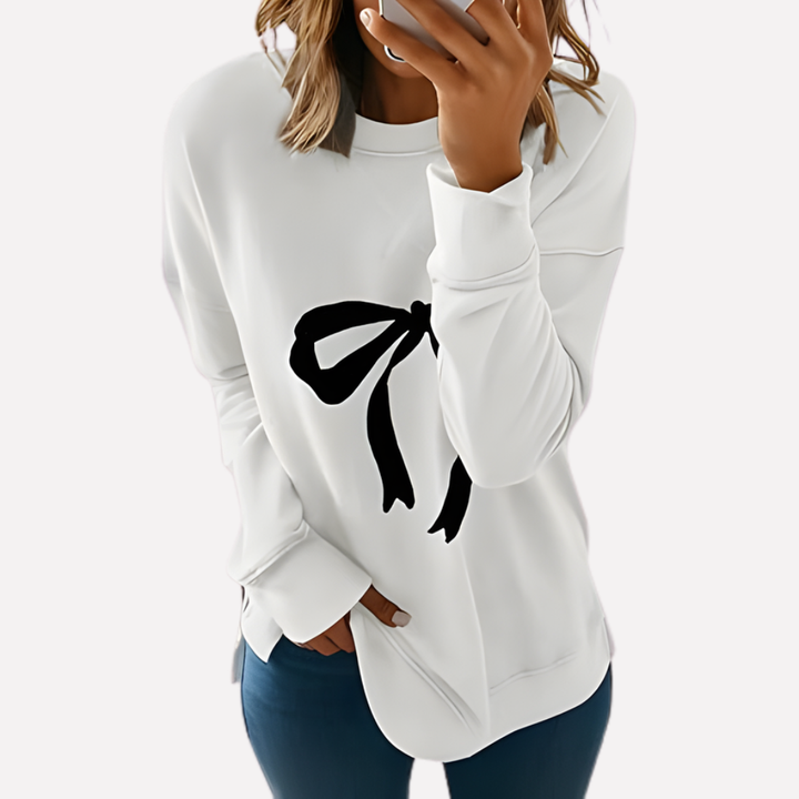 Sudadera de Cuello Redondo para Mujeres