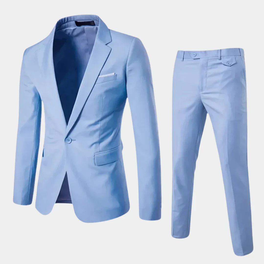 Traje Elegante de Hombre con Blazer y Pantalones