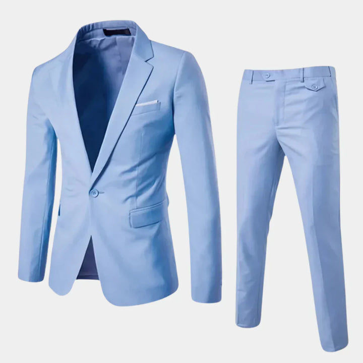 Traje Elegante de Hombre con Blazer y Pantalones