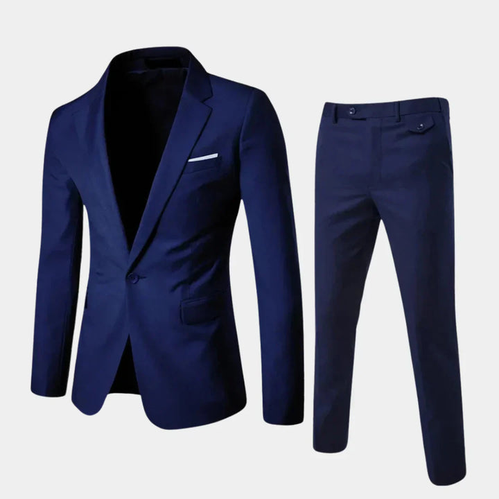 Traje Elegante de Hombre con Blazer y Pantalones