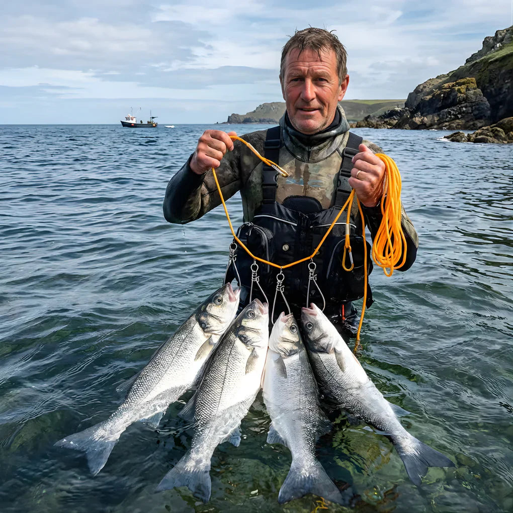Cerradura de Pescado con Cuerda de Nylon