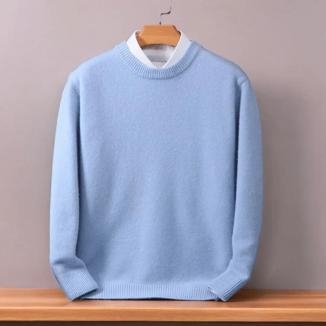 Jersey oversize de lana fina para hombre
