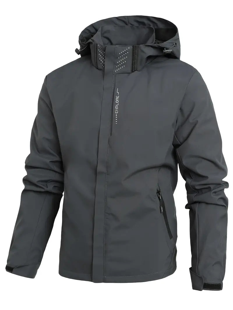 Chaqueta Ligera Resistente al Agua para Hombres