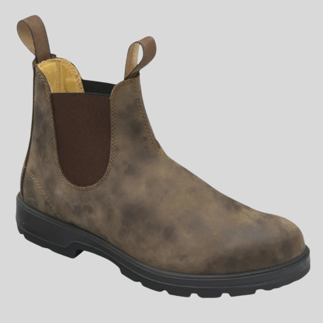 Botas de Hombre Sin Cordones con Eje