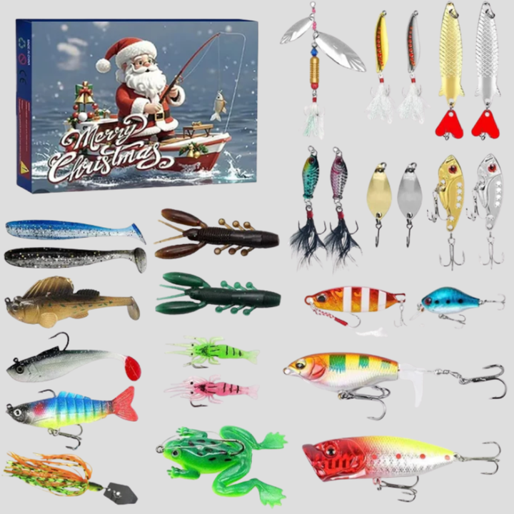 Calendario de Adviento de Pesca de 24 Días
