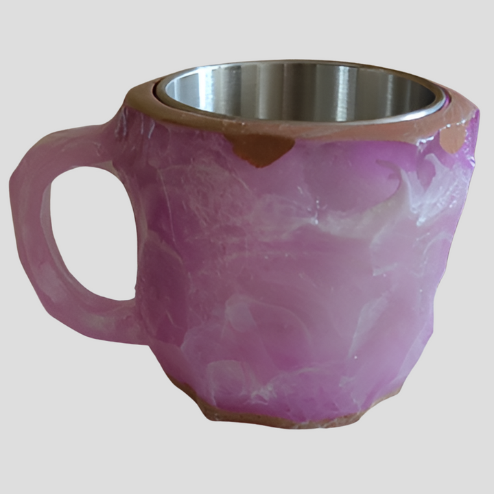 Tazas de Café de Cristal Mineral