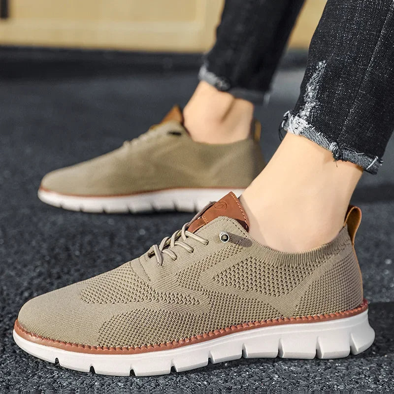 Zapatillas deportivas de malla transpirable para hombre