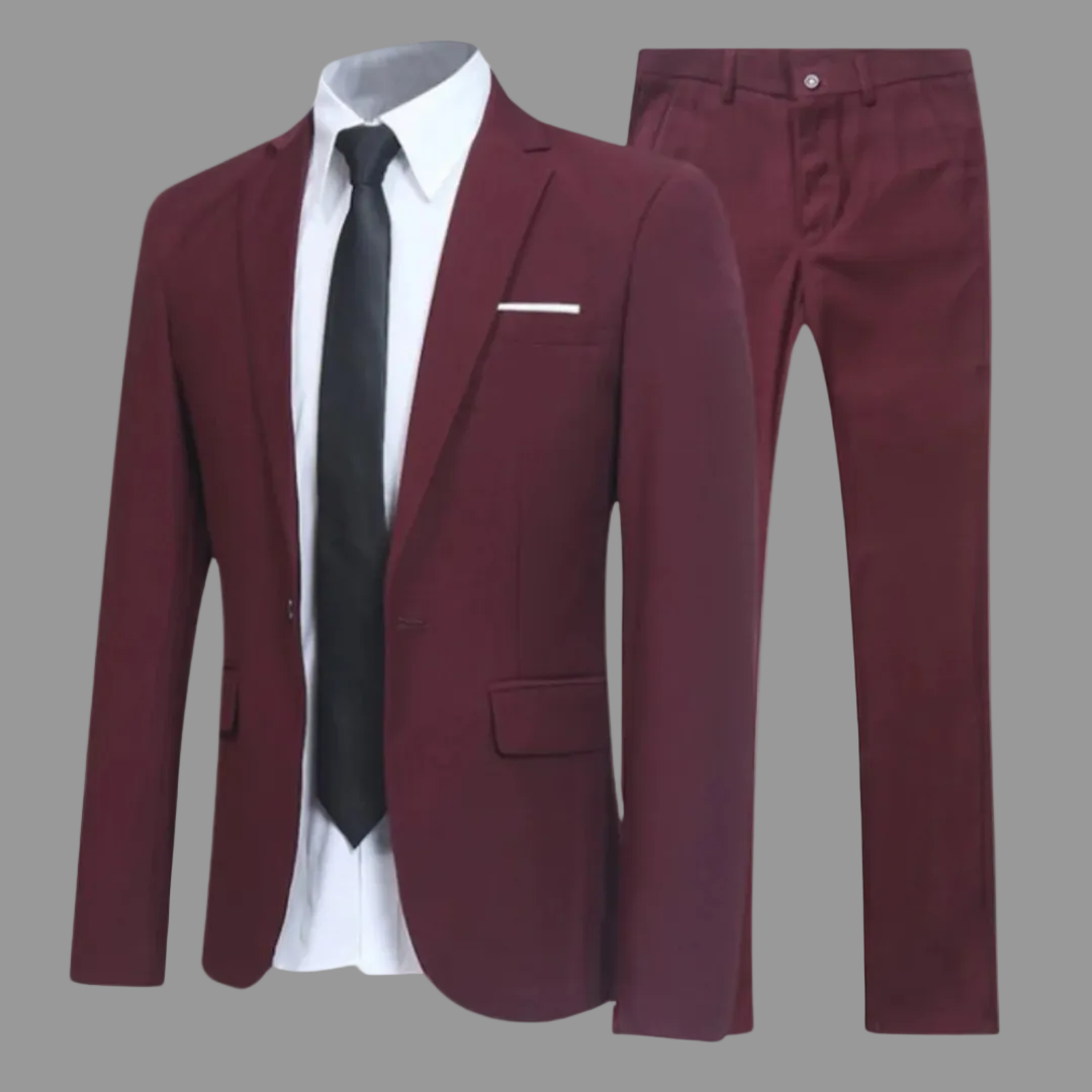 Traje Lujoso de 2 Piezas para Hombres