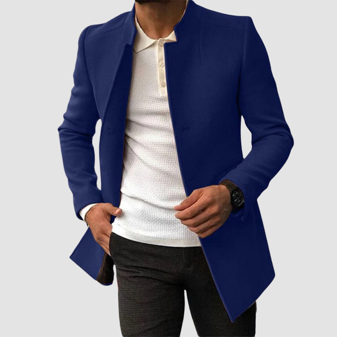 Abrigo largo clásico para hombre: elegancia atemporal para todas las estaciones
