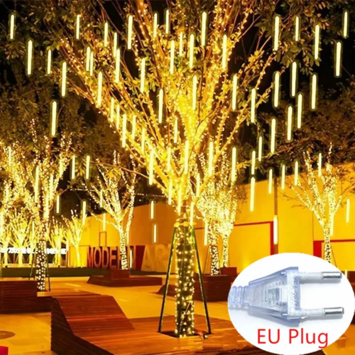 Luces de Lluvia de Meteoros LED
