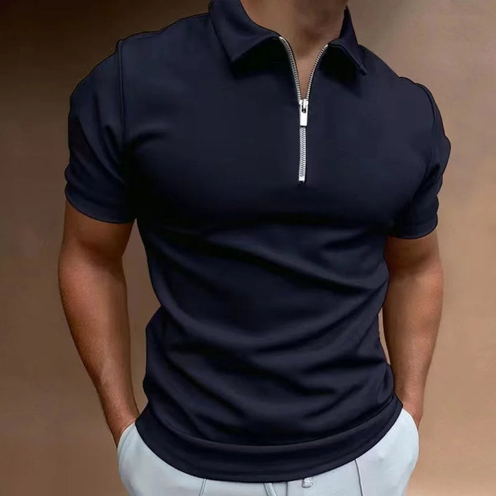 Polo con cuello con cremallera: la sofisticación moderna se une a la comodidad del día a día