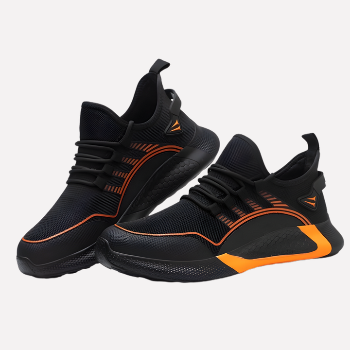 Zapatillas de Seguridad para Hombres con Diseño de Flujo de Aire