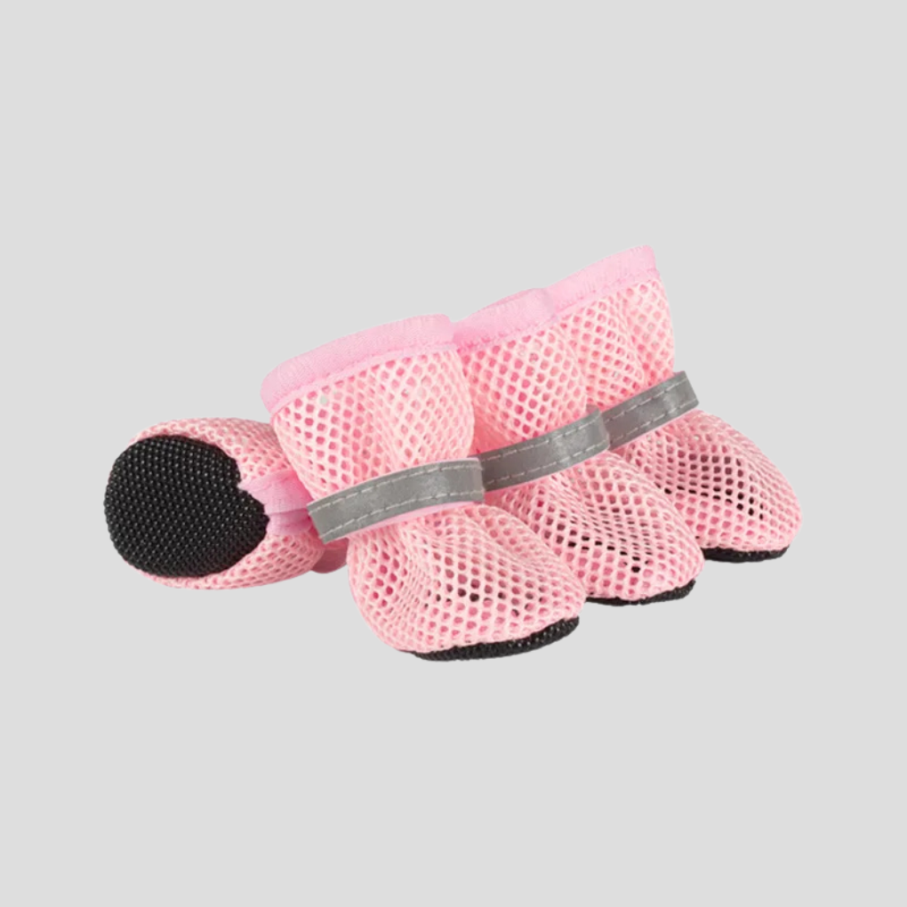 Zapatos Antideslizantes de Caucho para Perros y Gatos