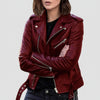 Chaqueta Biker Vintage para Mujeres