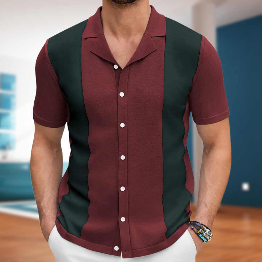 Camisa Casual Elegante de Algodón para Hombres